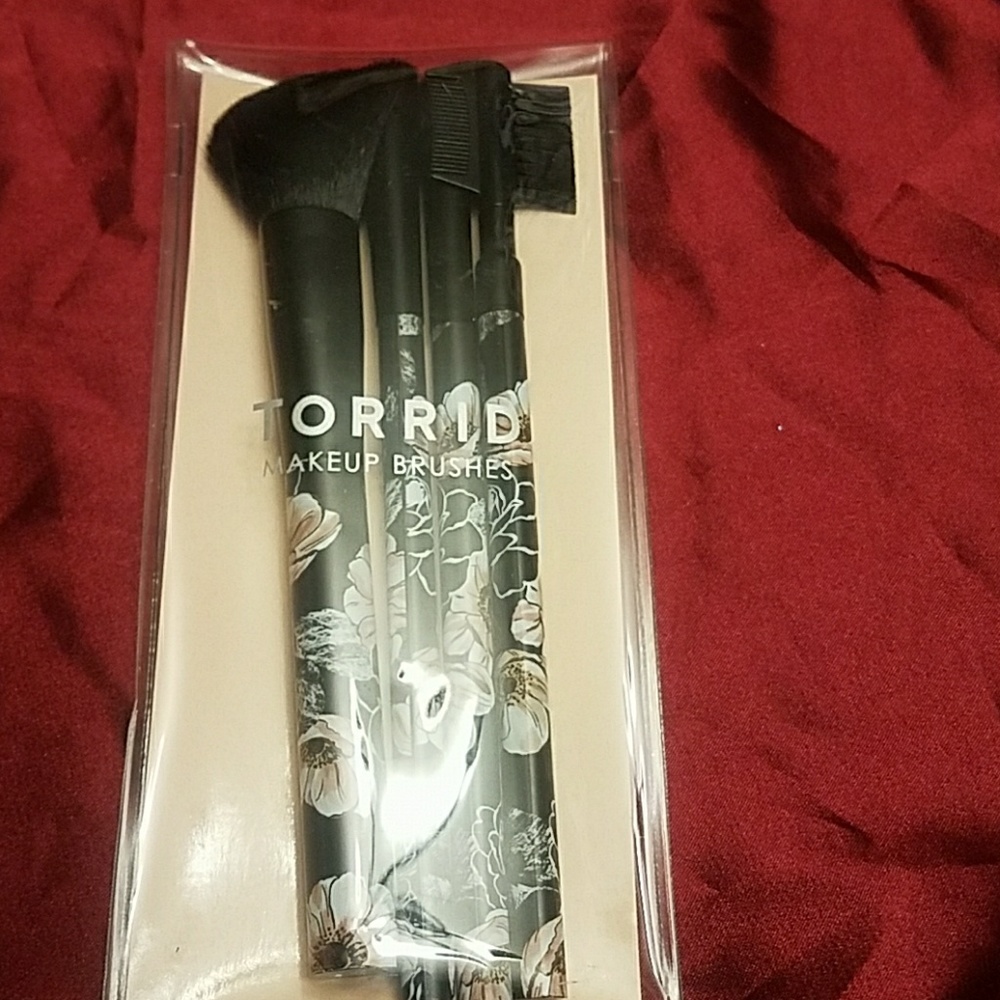 4 piece Torrid Makeup Brushes